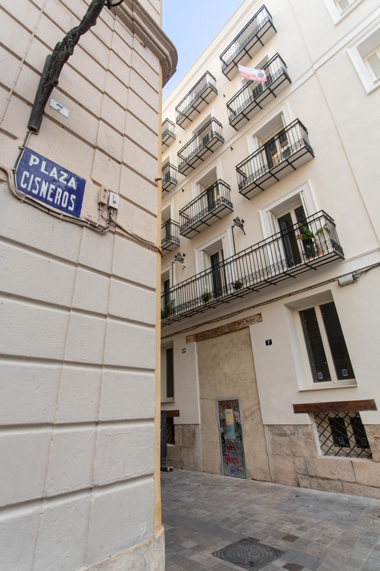 Vlc - Tranquilo Apartamento En Plaza Cisneros Valencia Exterior foto